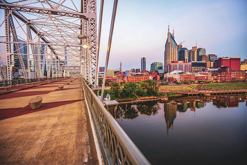 Photo 1 at John Seigenthaler Pedestrian Bridge in Nashville