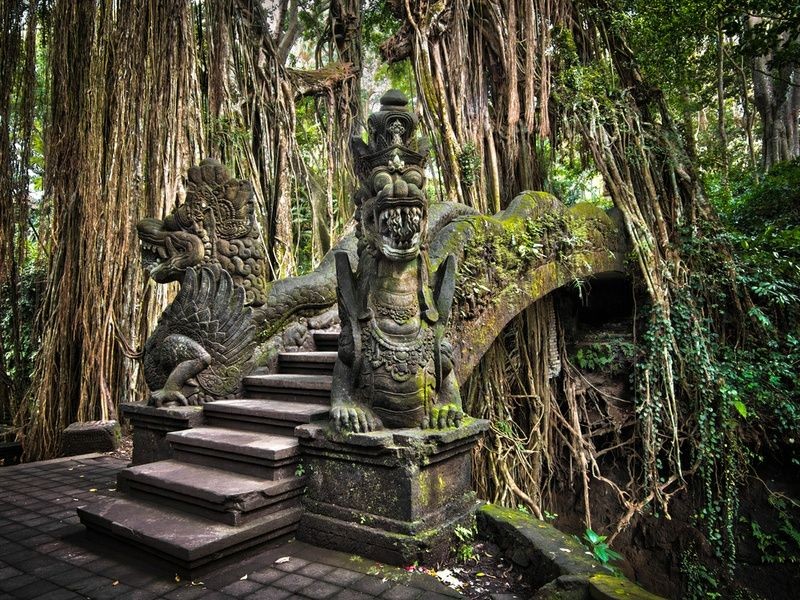 Sacred Monkey Forest Sanctuary in Kecamatan Ubud