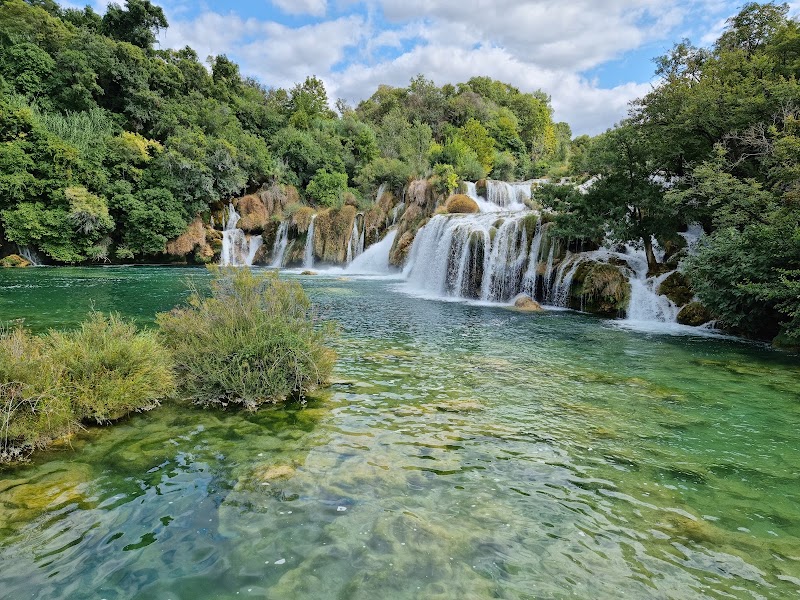 Skradinski Buk waterfall in Skradin