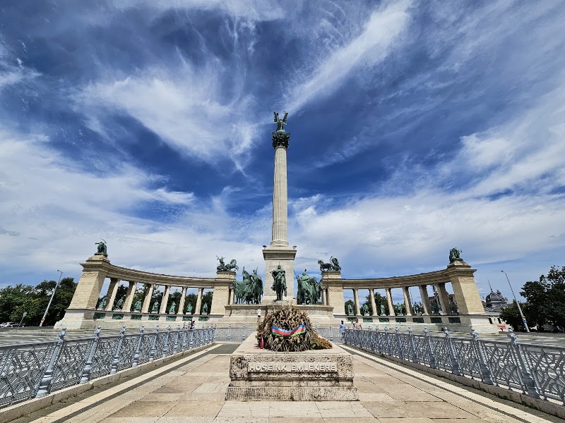 Millennium Monument in Budapest