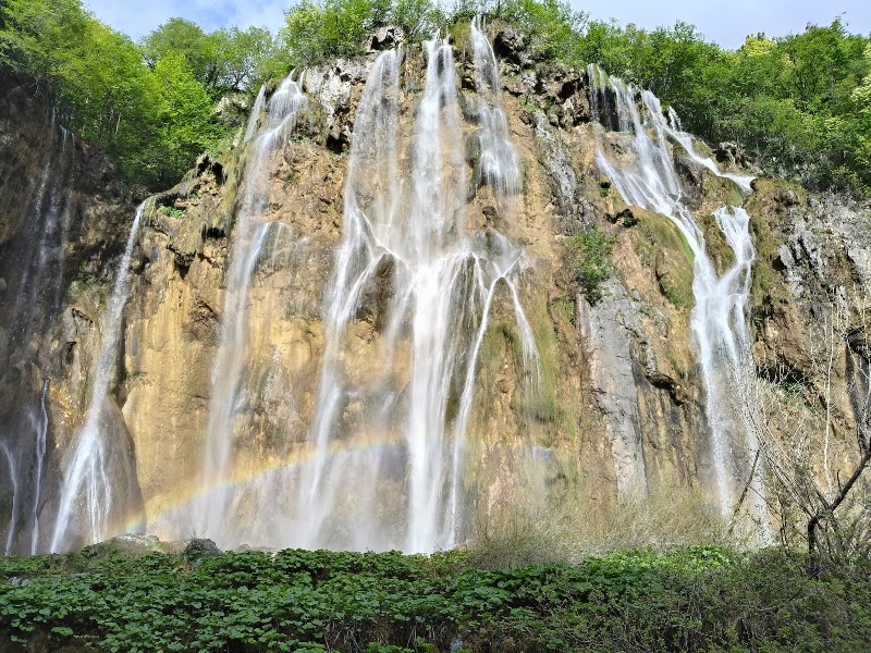 Great Waterfall in Plitvica Selo