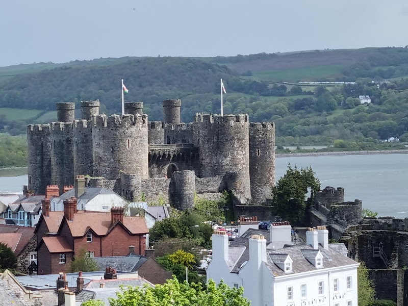 Conwy Castle in Conwy