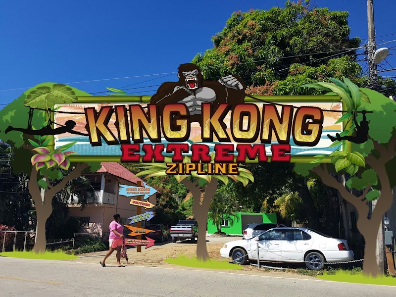 King Kong Extreme Zipline in Coxen Hole