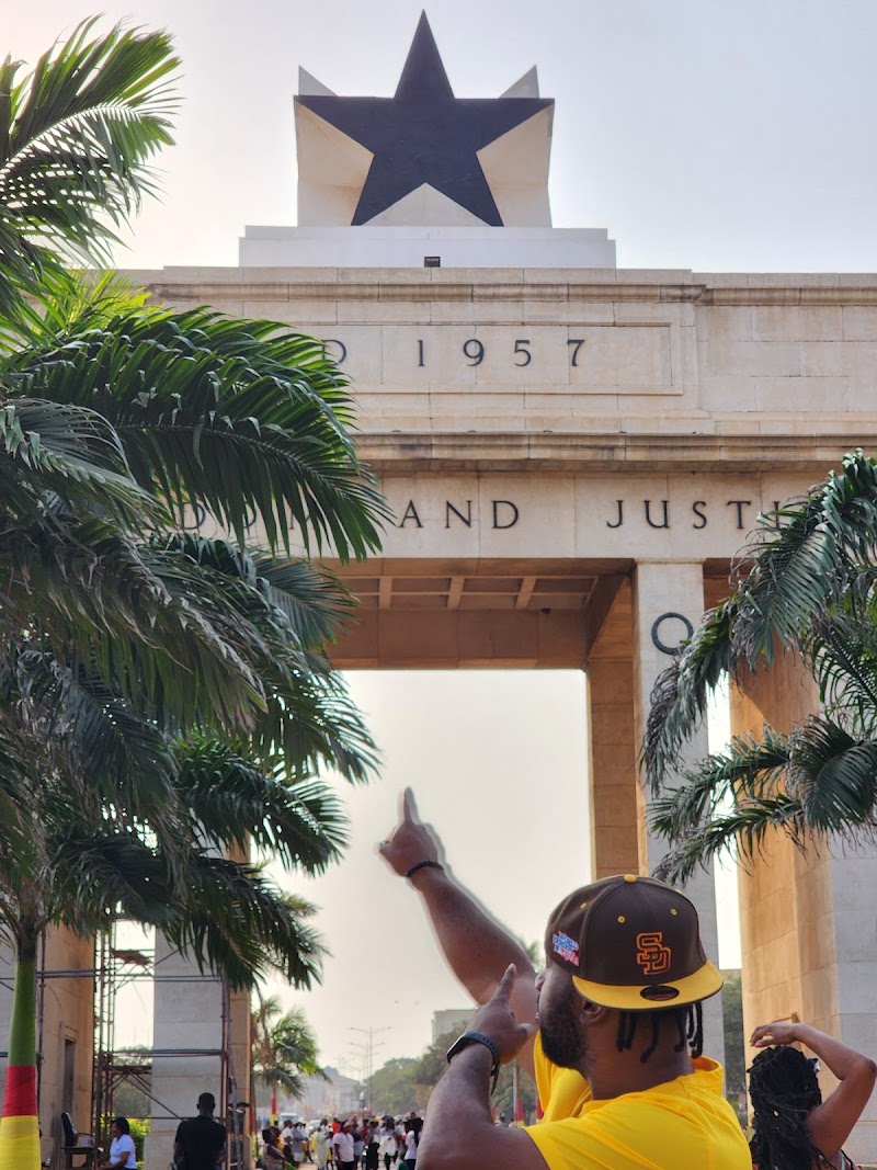 Photo 2 at Independence square in Accra