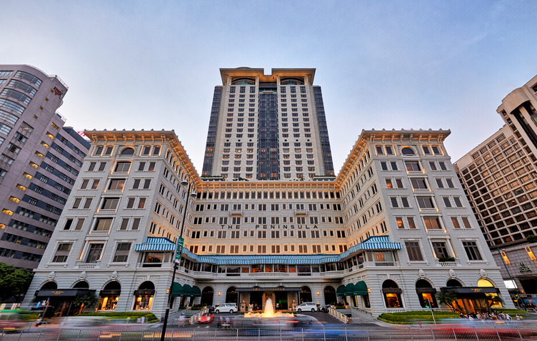 The Peninsula Hong Kong in 