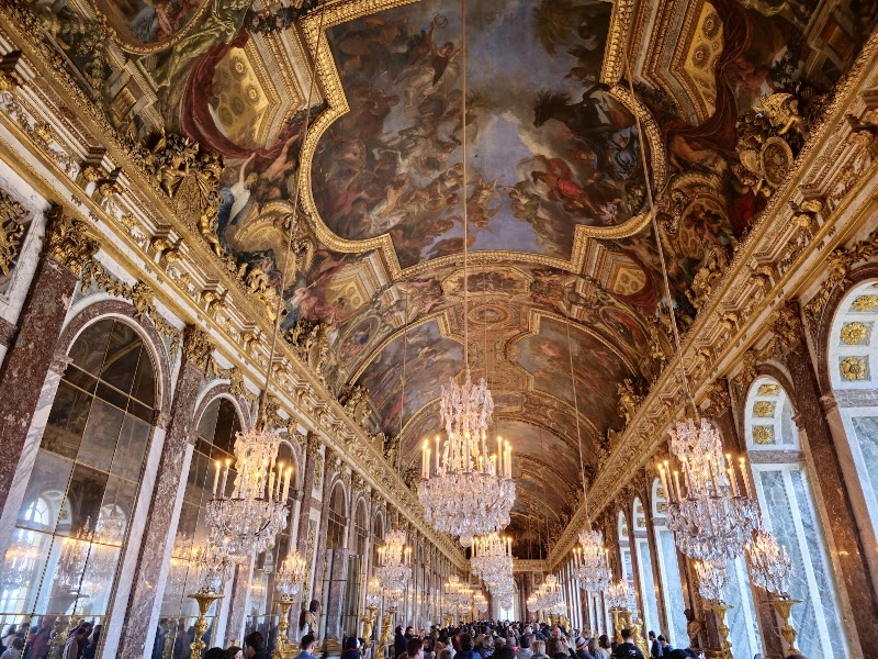 Palace of Versailles in Versailles