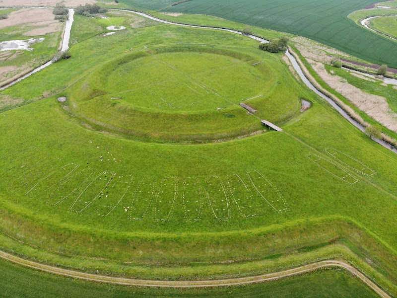 The Viking Fortress Trelleborg in Slagelse