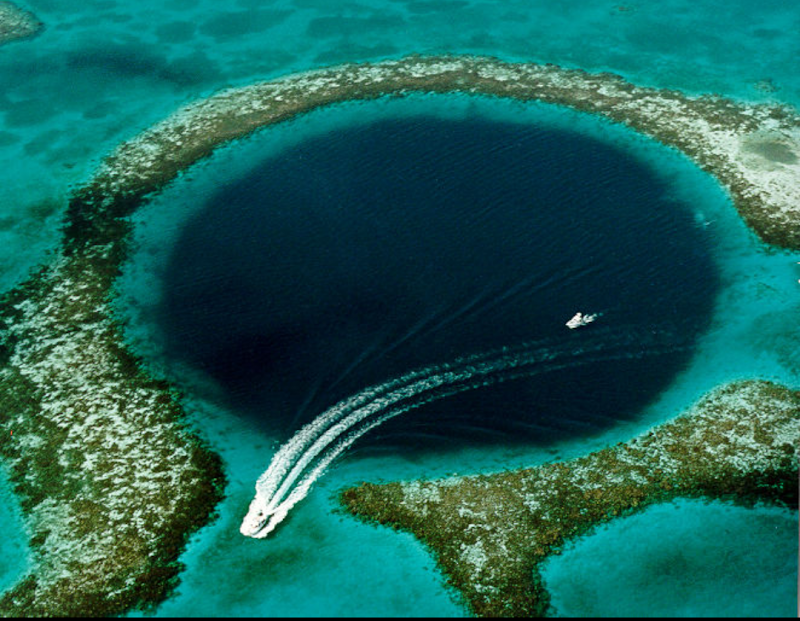 Great Blue Hole in 