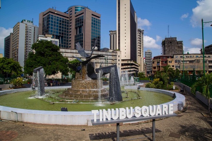Tinubu Square in Lagos