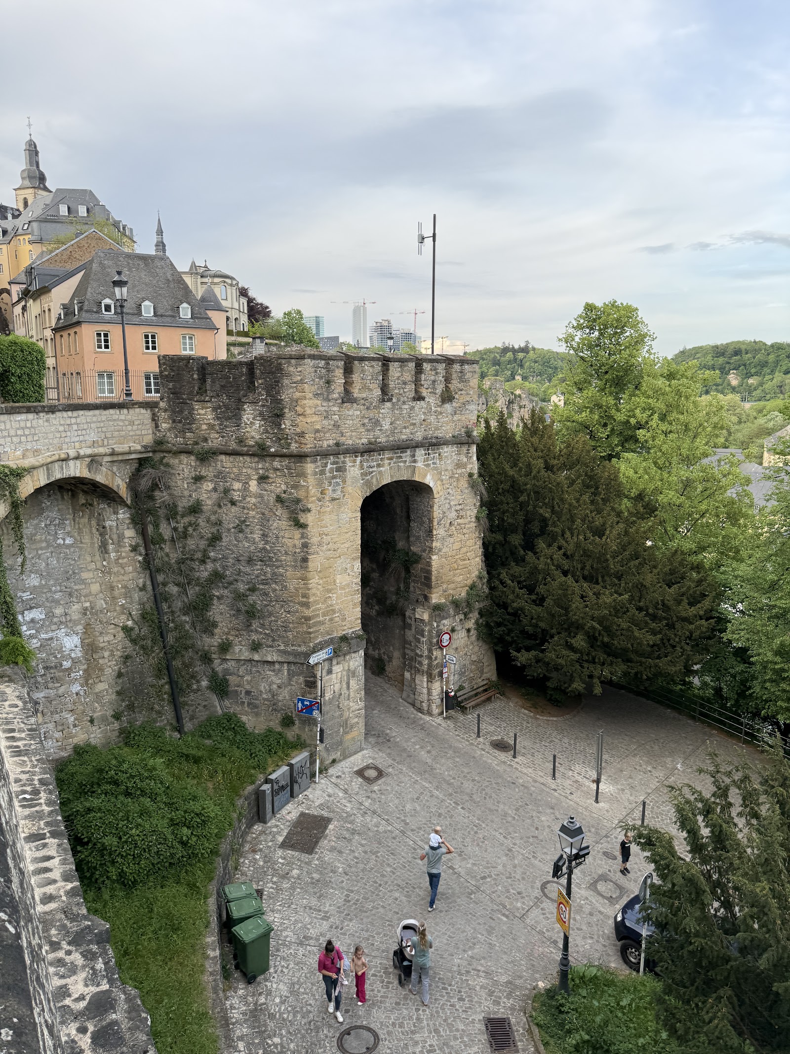 Chemin de la corniche in Luxembourg