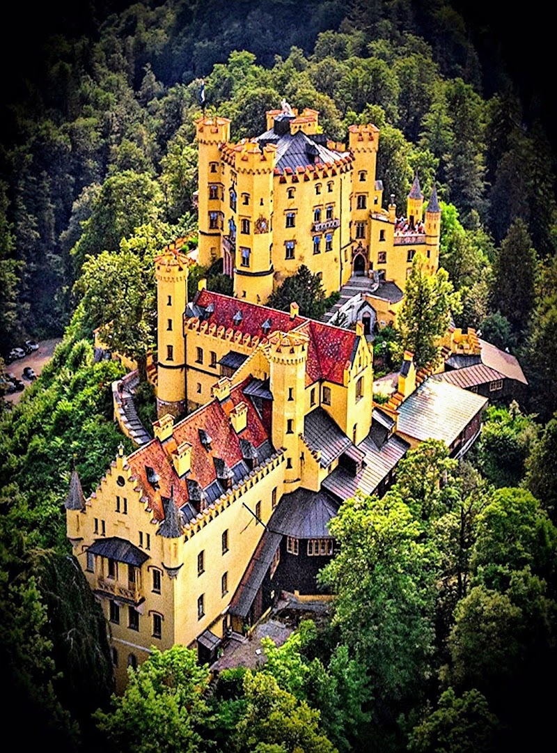 Hohenschwangau Castle in Schwangau