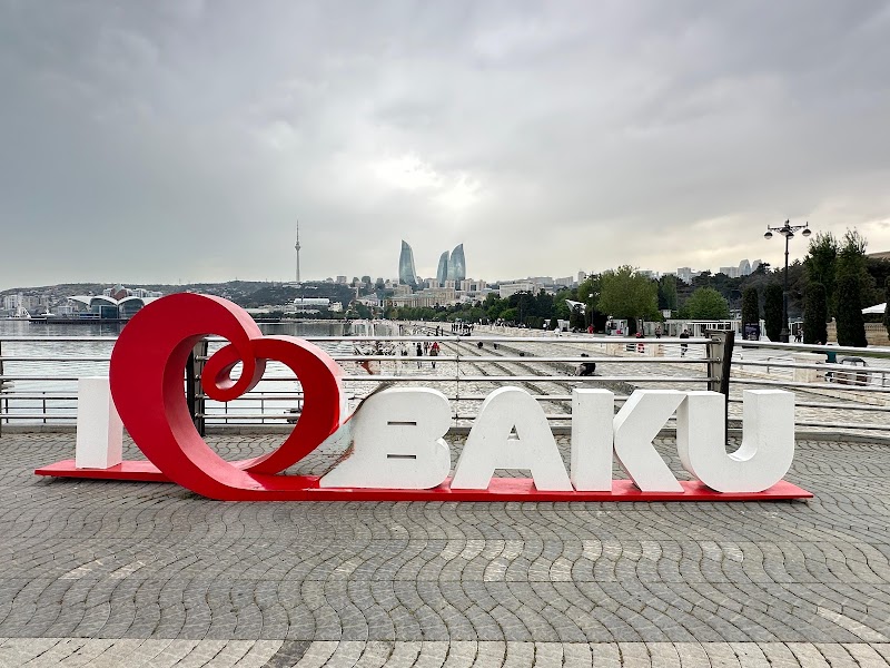 Photo 5 at I Love Baku sign in Bakı