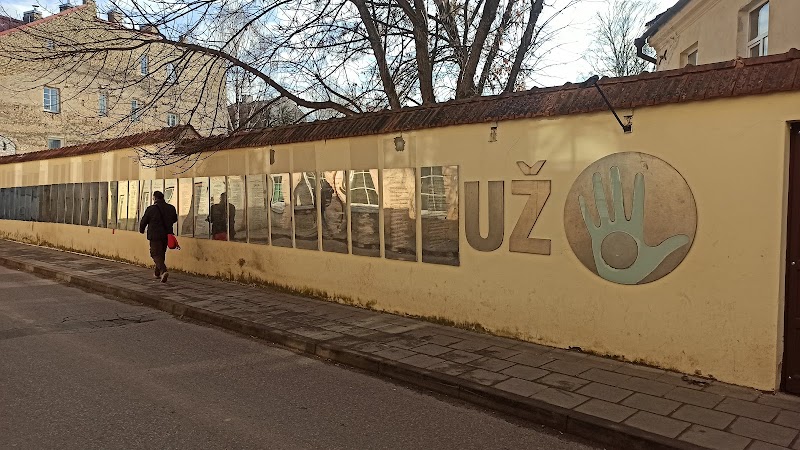 Constitution of the Republic of Užupis in Vilnius