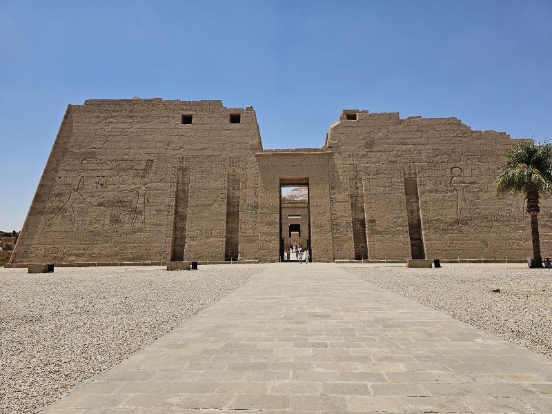 Temple d'Amon (Médinet Habou) in Al Bairat
