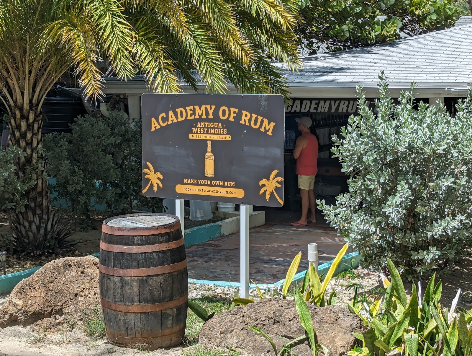Academy of Rum in English Harbour