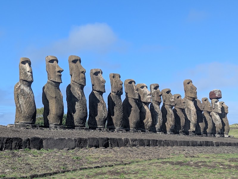 Ahu Tongariki in Easter Island
