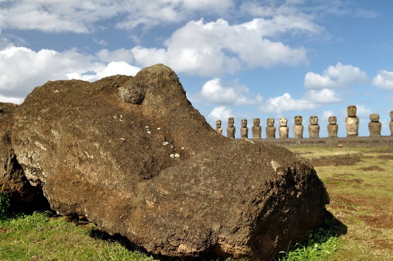 Photo 2 at Ahu Tongariki in Easter Island