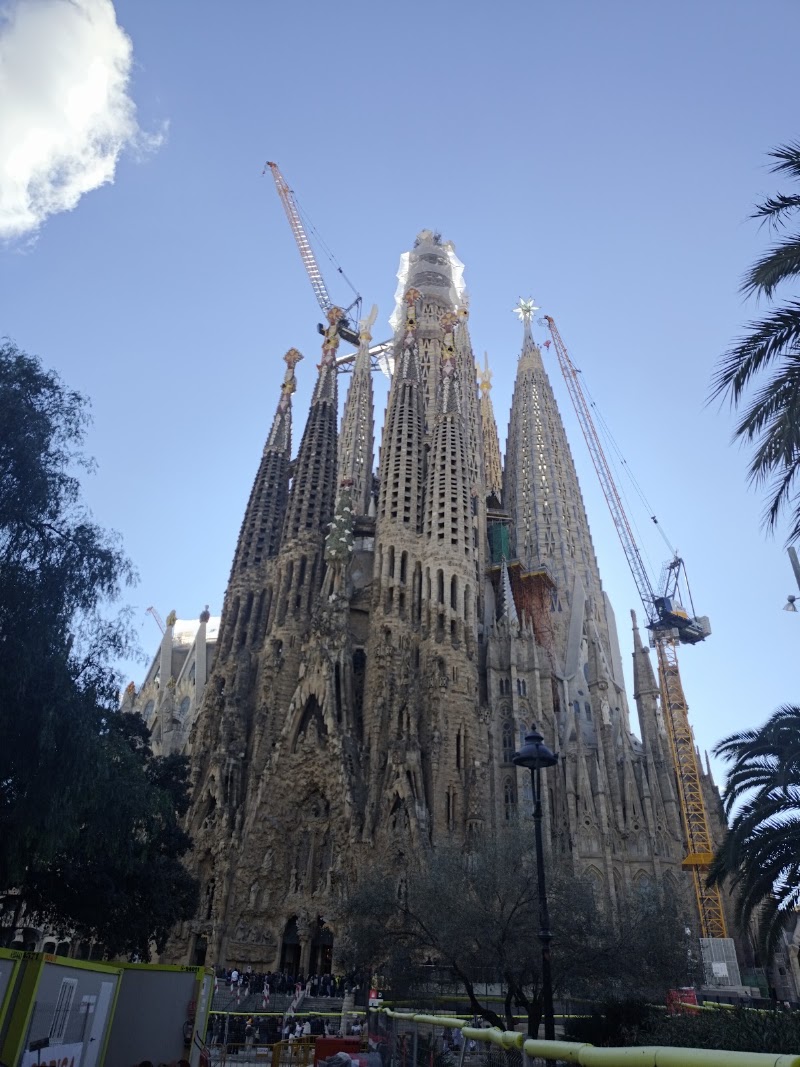 Basilica of the Sagrada Familia in Barcelona