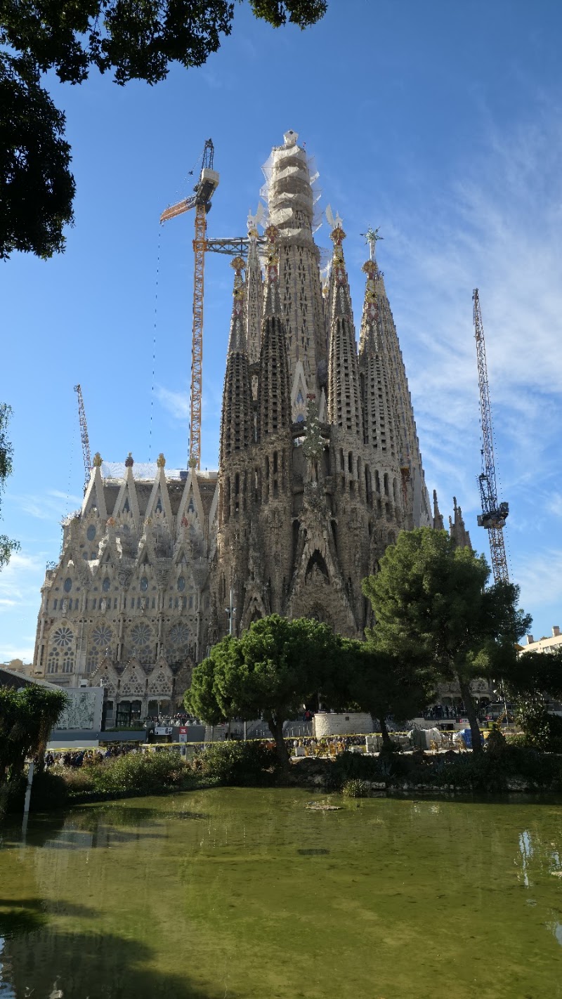 Basilica of the Sagrada Familia in Barcelona