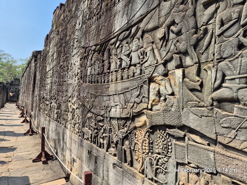 Photo 2 at Bayon Temple in Krong Siem Reap