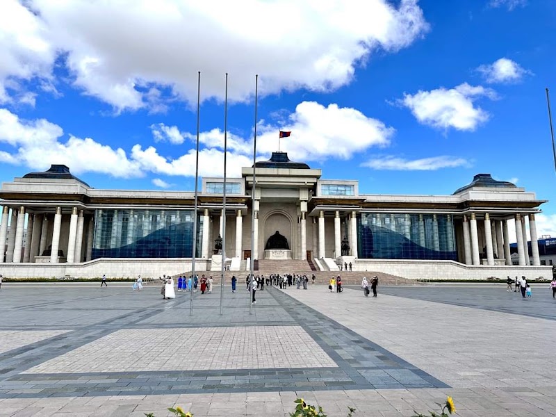 Chinggis Khaan Statue in Ulaanbaatar