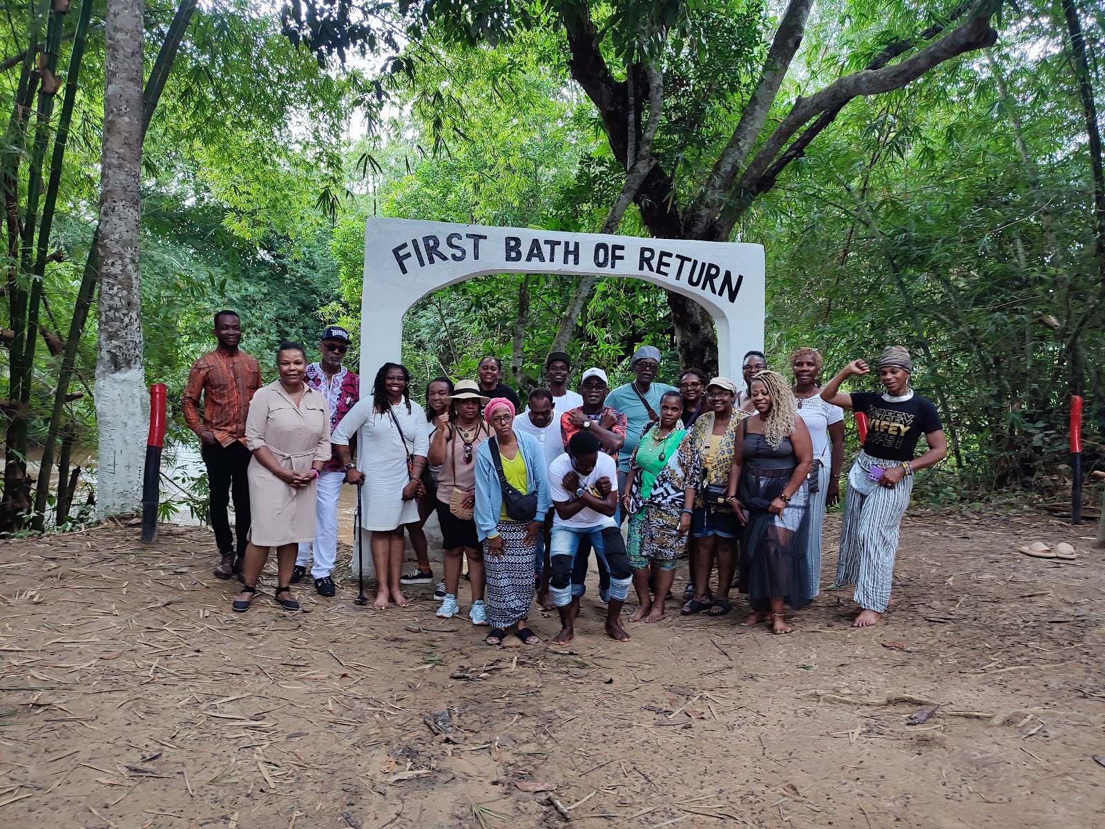 Assin Manso Slave Market and River Site in Assin Manso