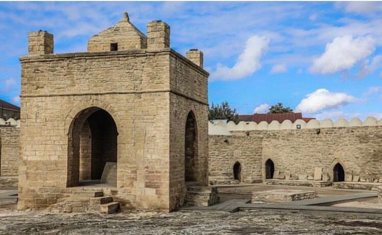 Surakhani Fire Temple in Baku