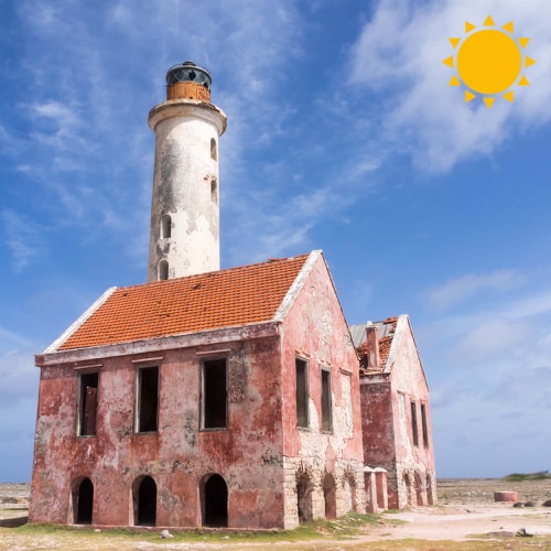 Lighthouse Klein Curaçao in Willemstad