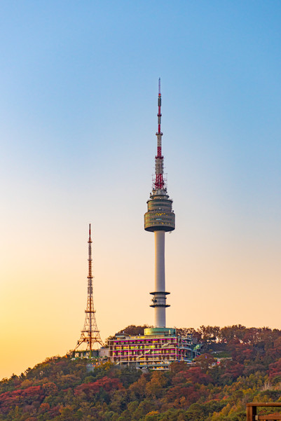 N Seoul Tower in Namsangongwon-gil
