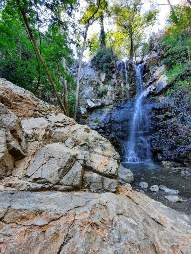 Kalidonia Waterfall in Pano Platres