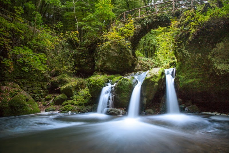Schiessentümpel Waterfall in Waldbillig