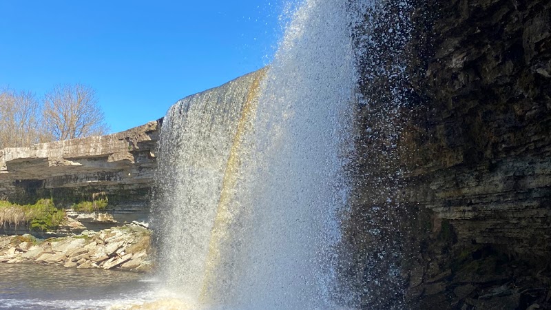 Jägala Waterfall in Jägala-Joa