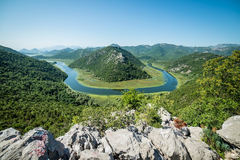 Pavlova Strana Rijeka Crnojeviča Viewpoint in Šinđon