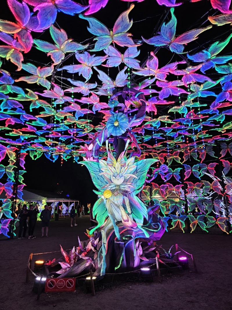 Bright Nights at Four Mile Historic Park in Denver