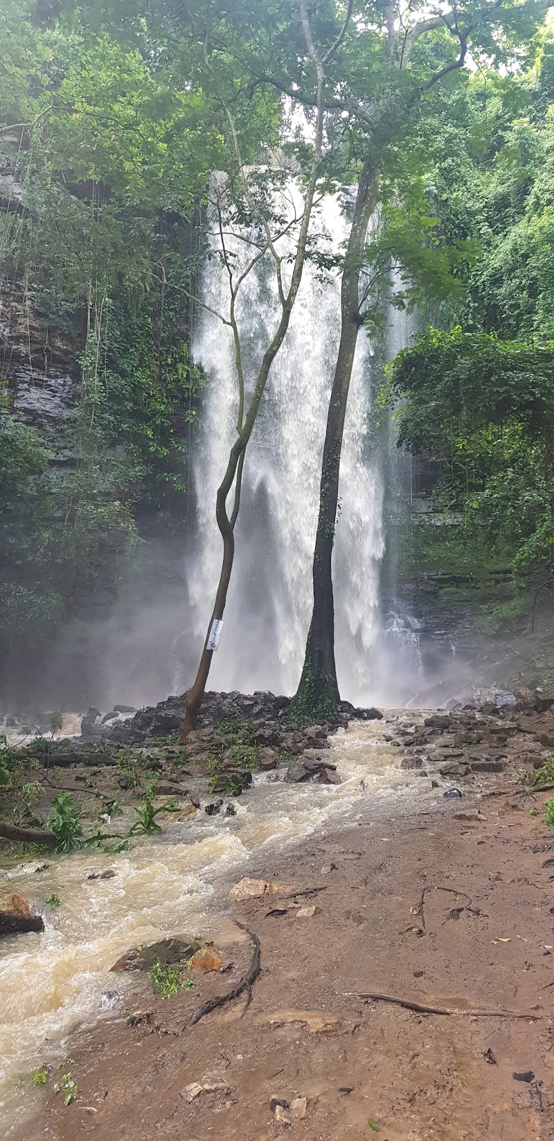 Asenema Waterfalls in Akuapem