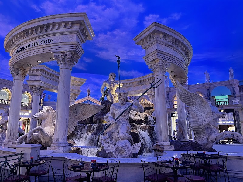 Fountain of the Gods in Las Vegas