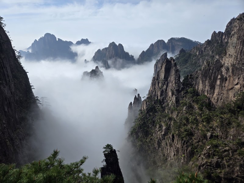Huangshan Scenic Area in Huang Shan Shi