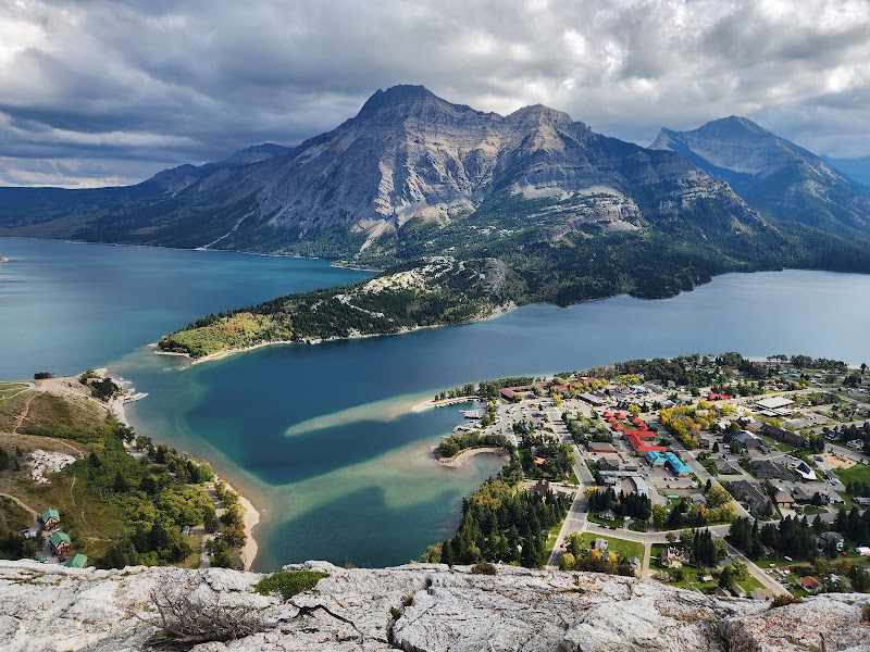 Waterton Lakes National Park of Canada in Waterton Park