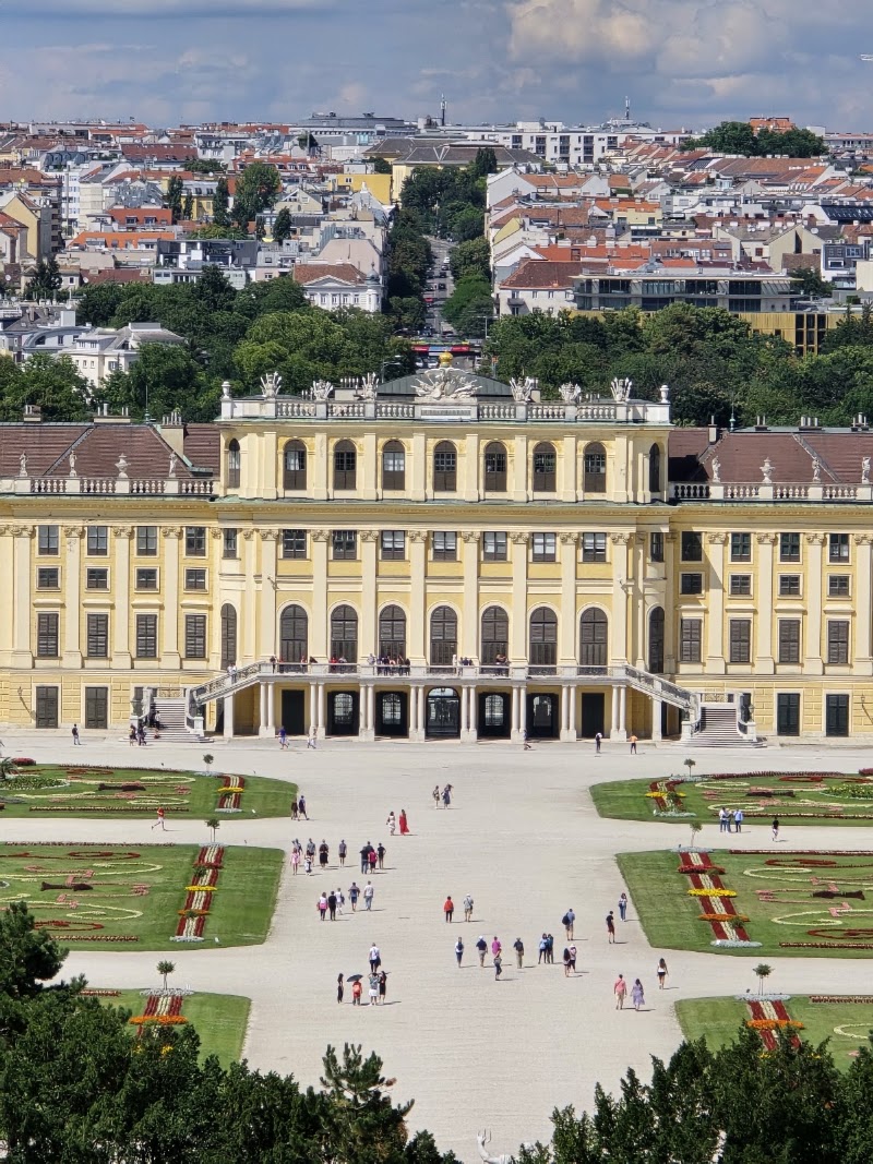 Schönbrunn Palace in Wien