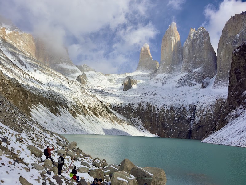 Mirador Las Torres Base in Torres de Paine