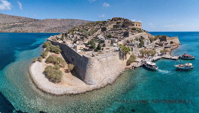 Spinalonga Fortress in Schisma Eloundas
