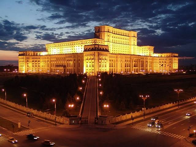 Palace of Parliament in București