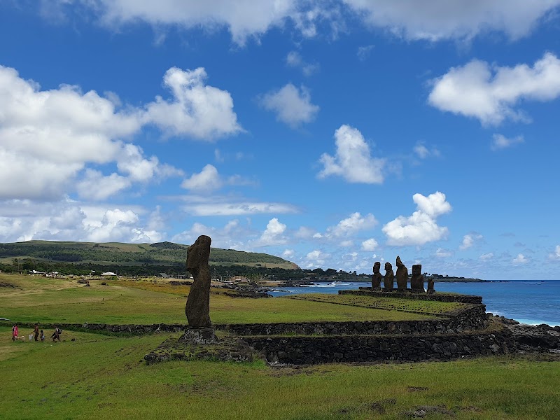 Photo 5 at Ahu Akivi in Easter Island