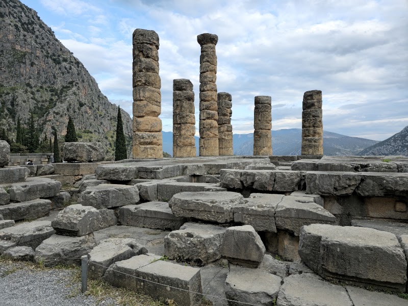 Photo 1 at Temple of Apollo in Delphi