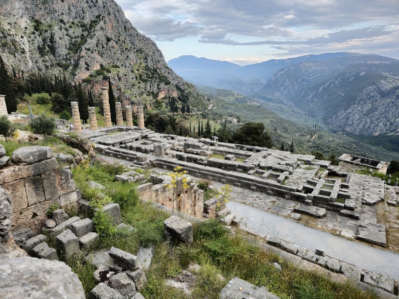 Temple of Apollo in Delphi