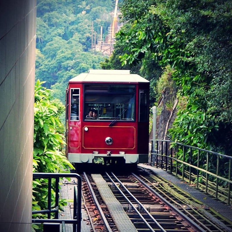 The Peak Tram in 