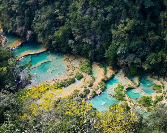 Semuc Champey in San Agustín Lanquín