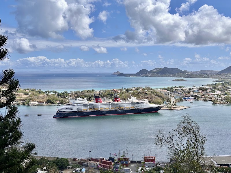 Castries City View Point in Castries