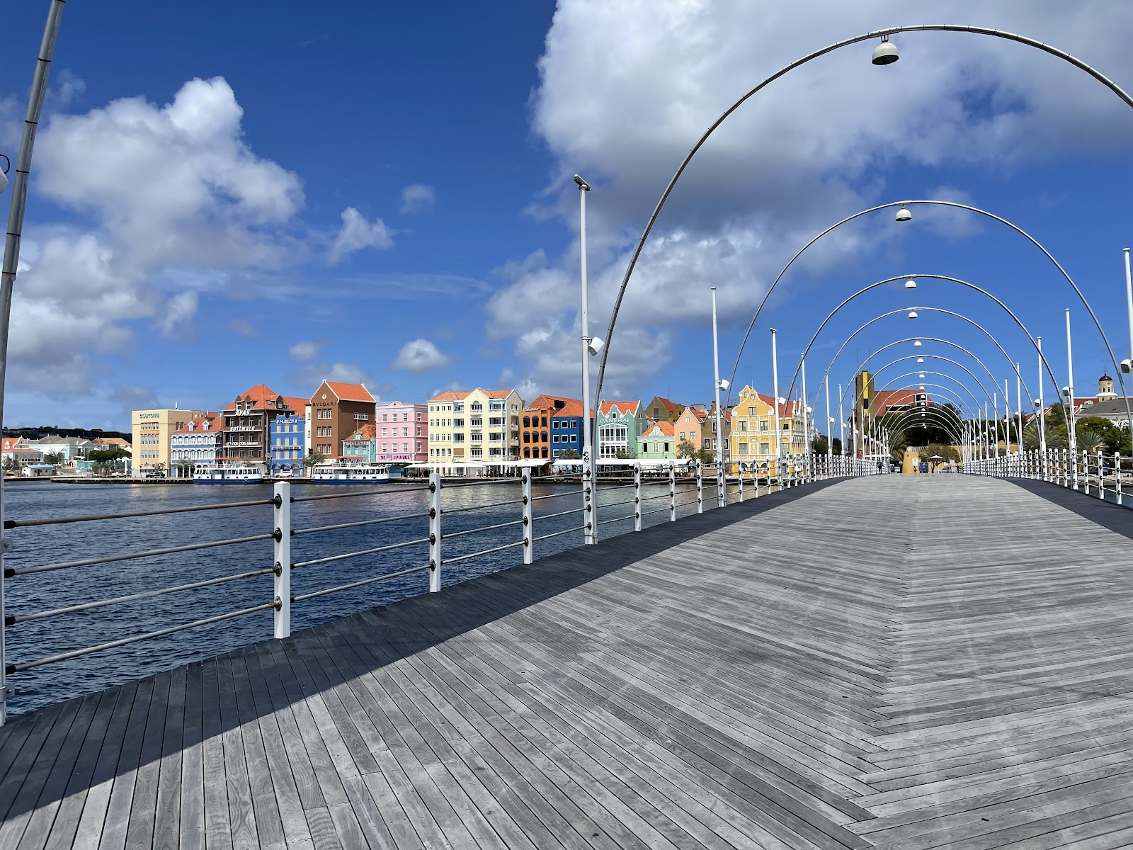 Queen Emma Bridge in Willemstad